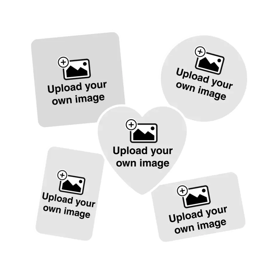 Stickers - standard shapes - Personalise
