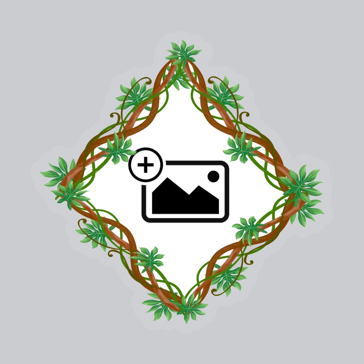 Jungle Sticker - Diamond - Personalise