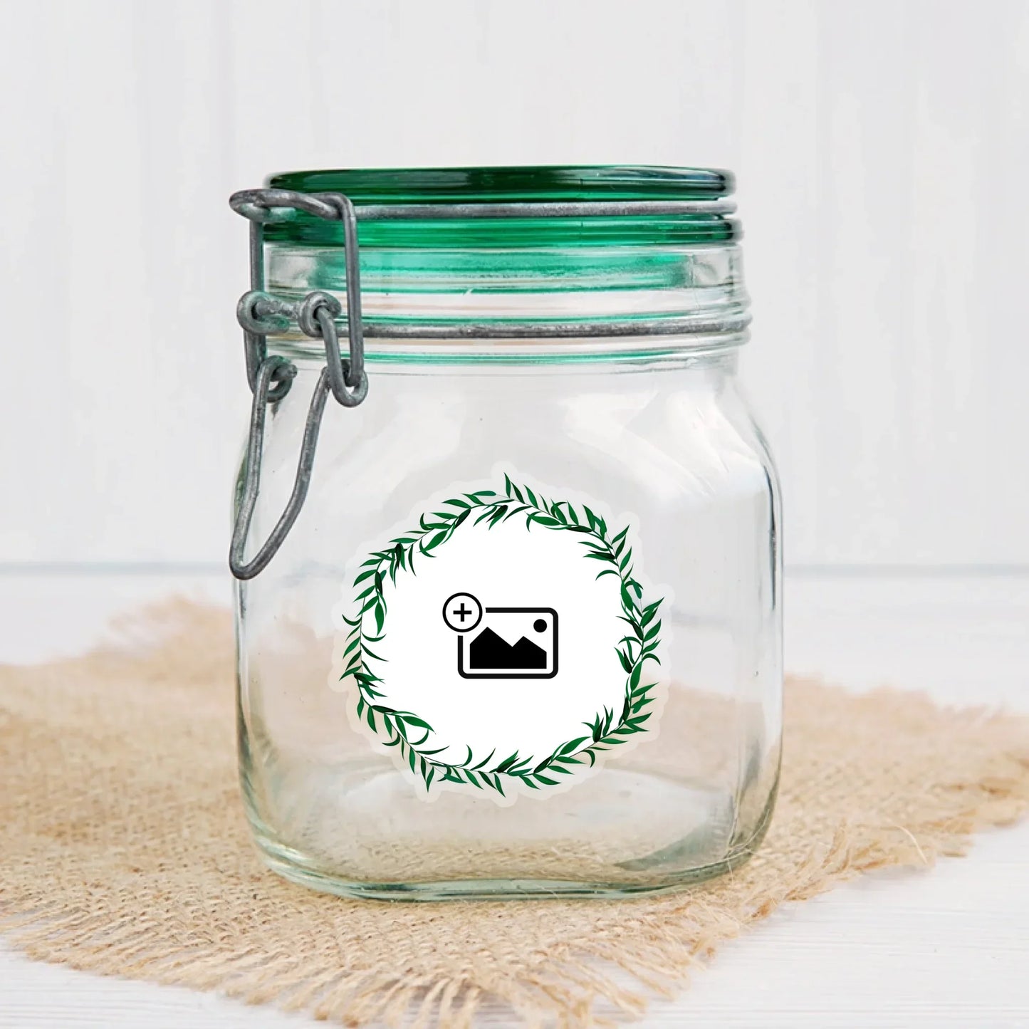 Wreath Sticker - Personalise