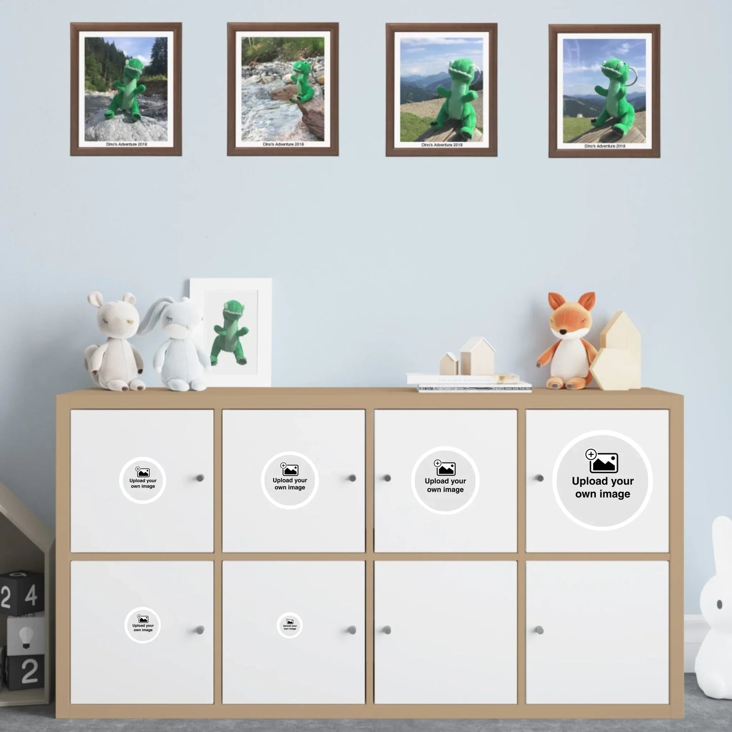 Stickers - standard shapes - Personalise