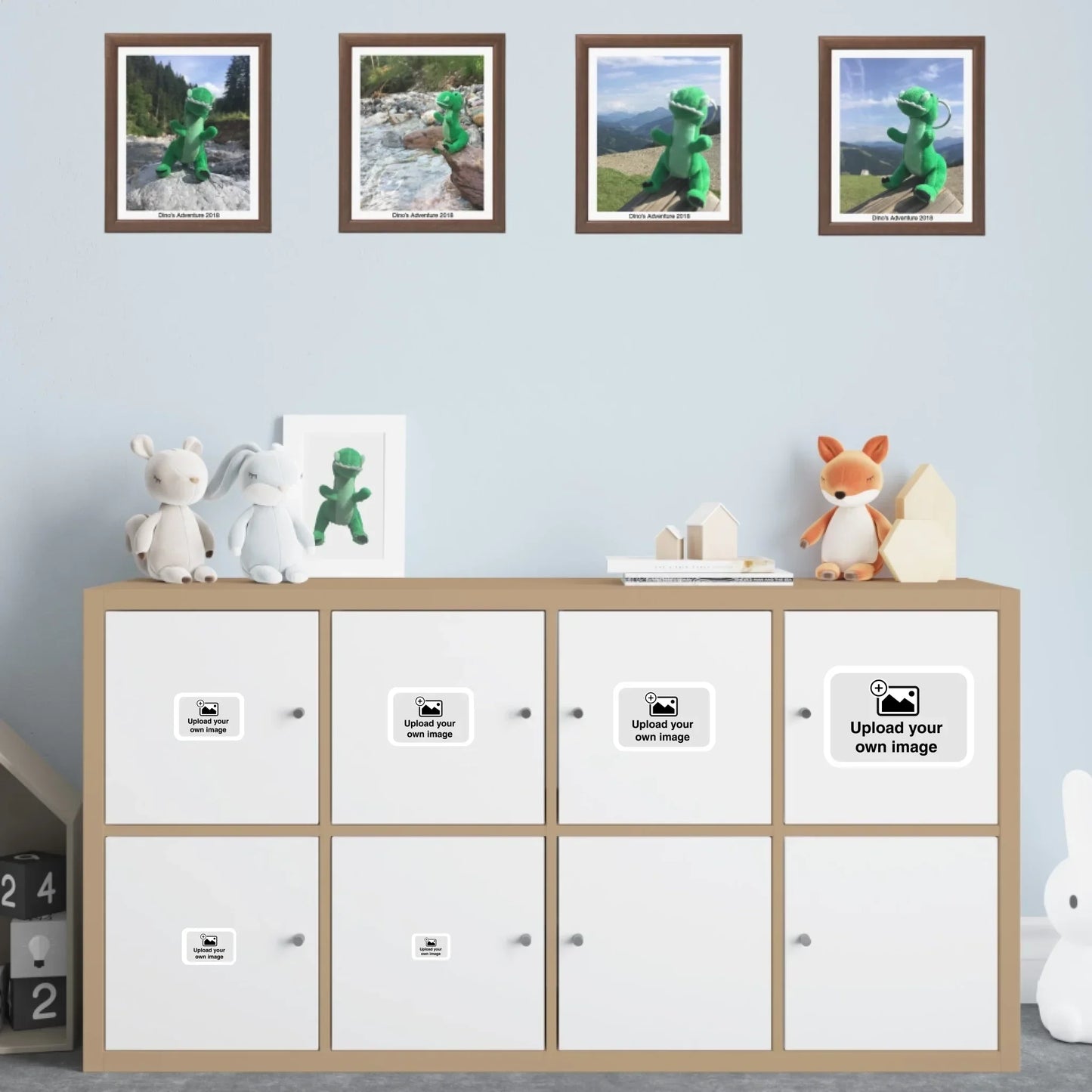 Stickers - standard shapes - Personalise