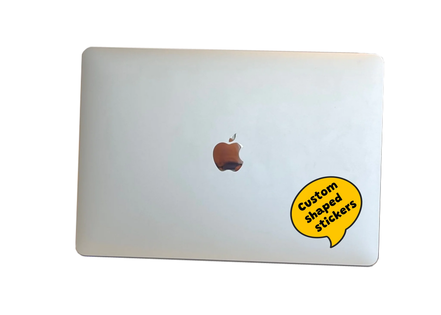 Custom Shaped Clear Stickers - 7cm