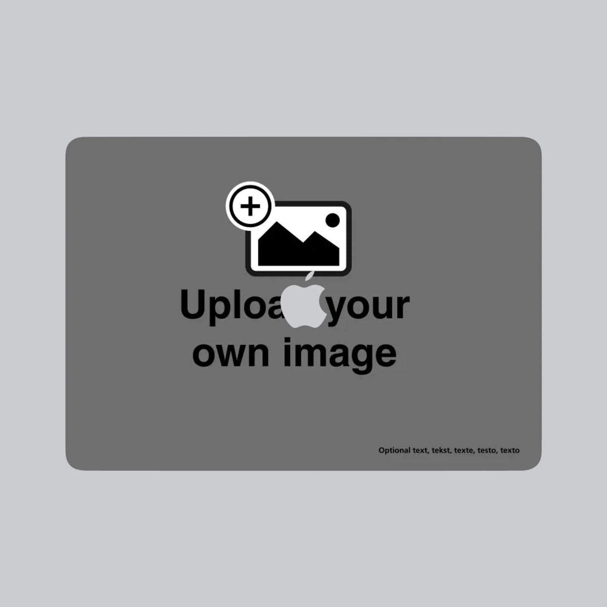 MacBook Pro 13 2018 (A1989) kompatibler Skin – Eigenes Bild hochladen