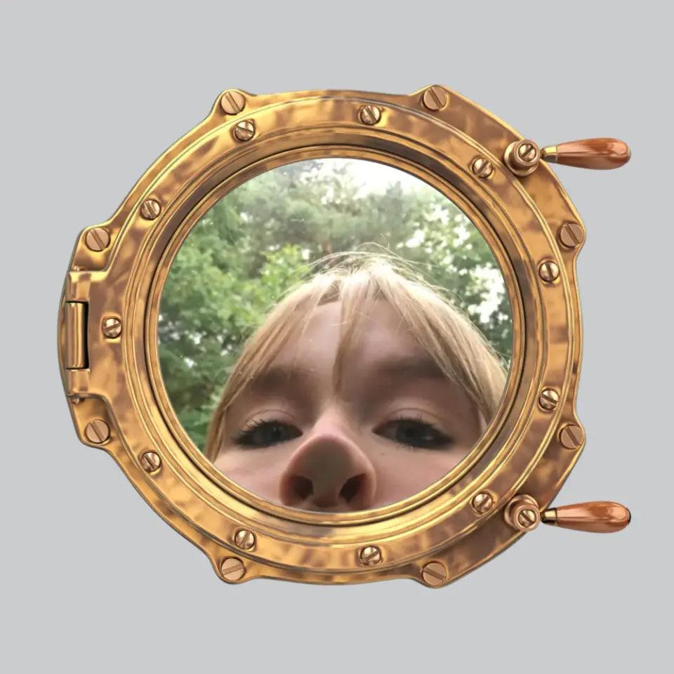 Porthole Wall Sticker - Personalise