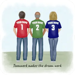 Sports Fans Sticker - Personalise