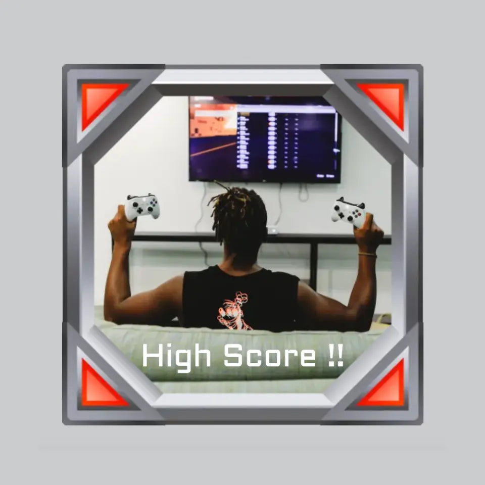 Gaming Sticker 2 - Lade dein Bild hoch