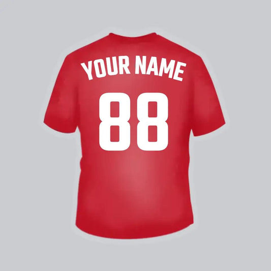 Team Shirt Sticker - Personalise
