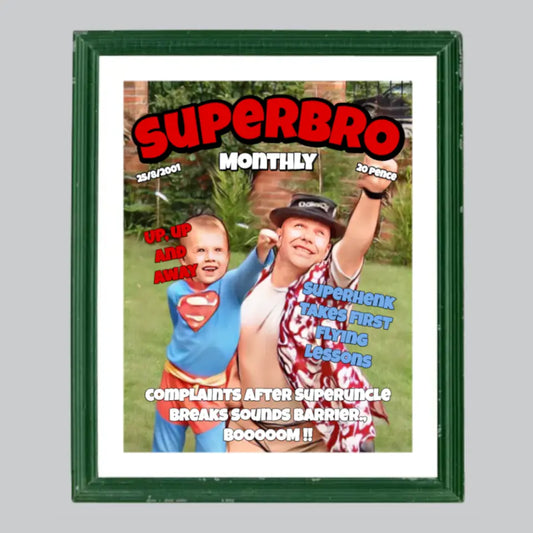 Comic Cover Wall Sticker - Personalise