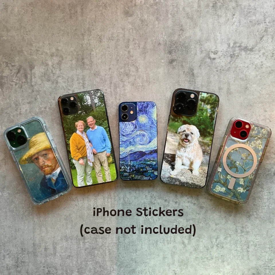 phone stickers with personalised photos compatible with iPhone models