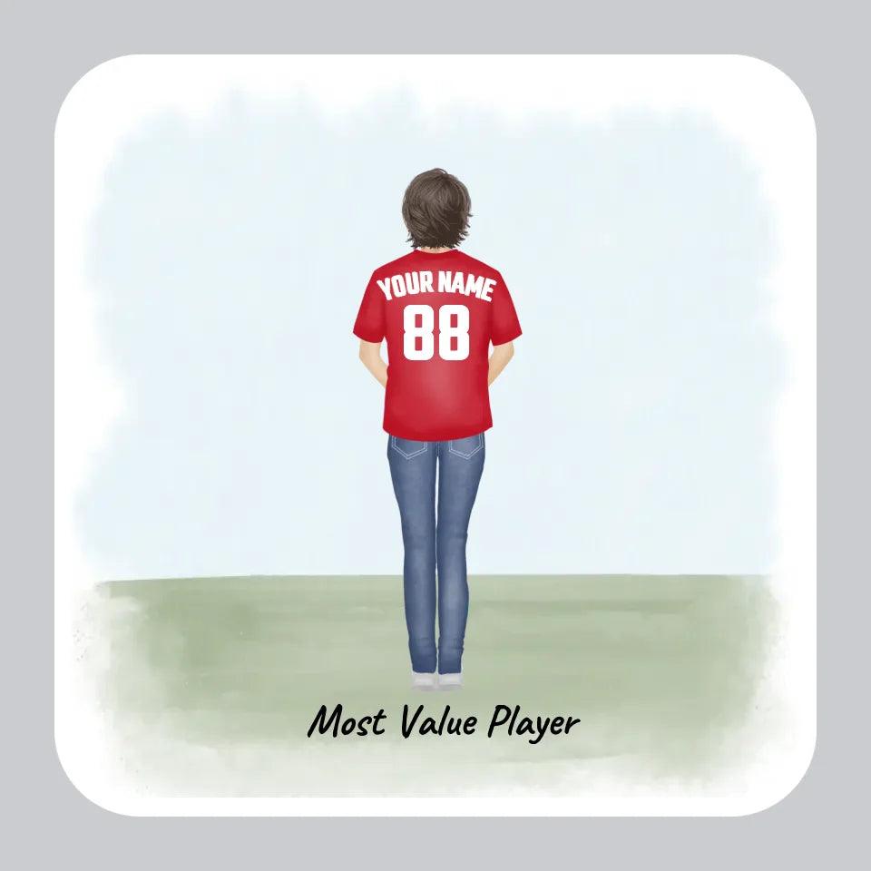 Sports Fans Sticker - Personalise