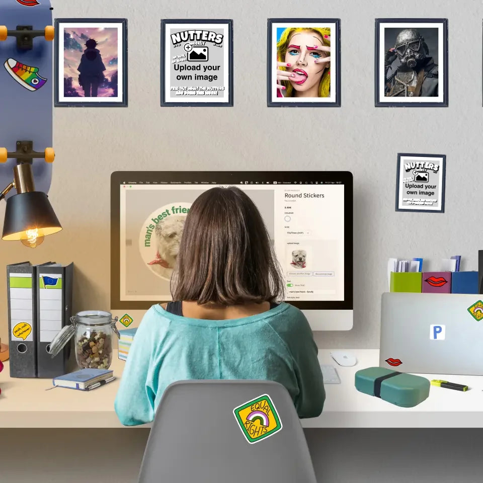 Comic Cover Wall Sticker - Personalise