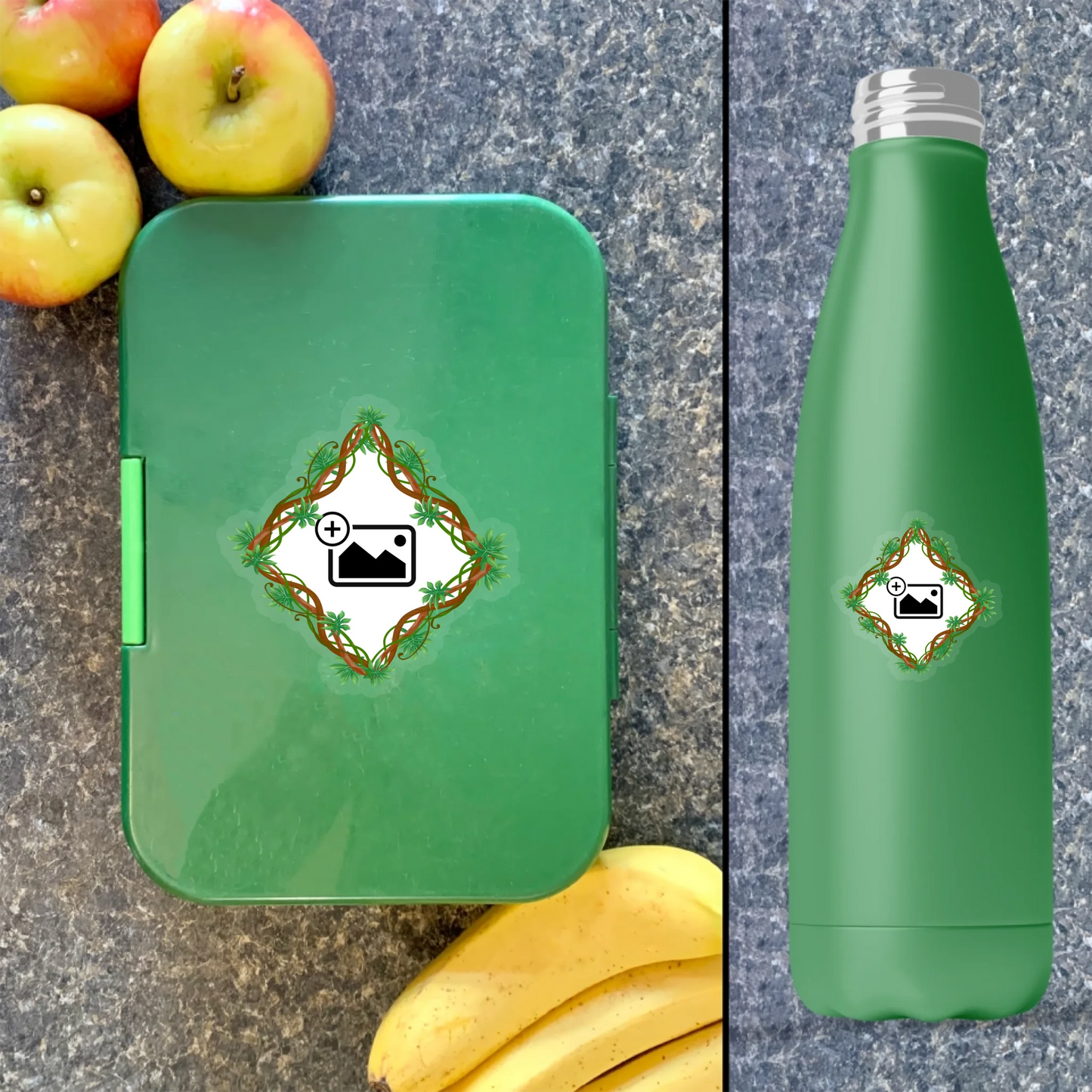 Autocollant Jungle - Diamant