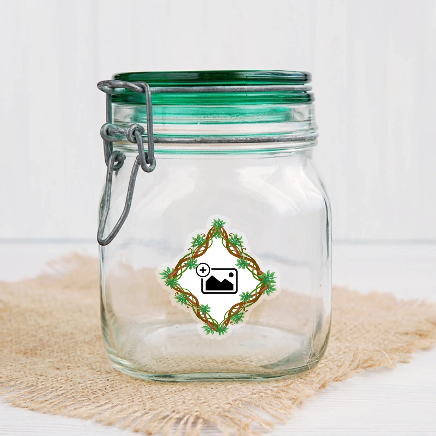 Autocollant Jungle - Diamant