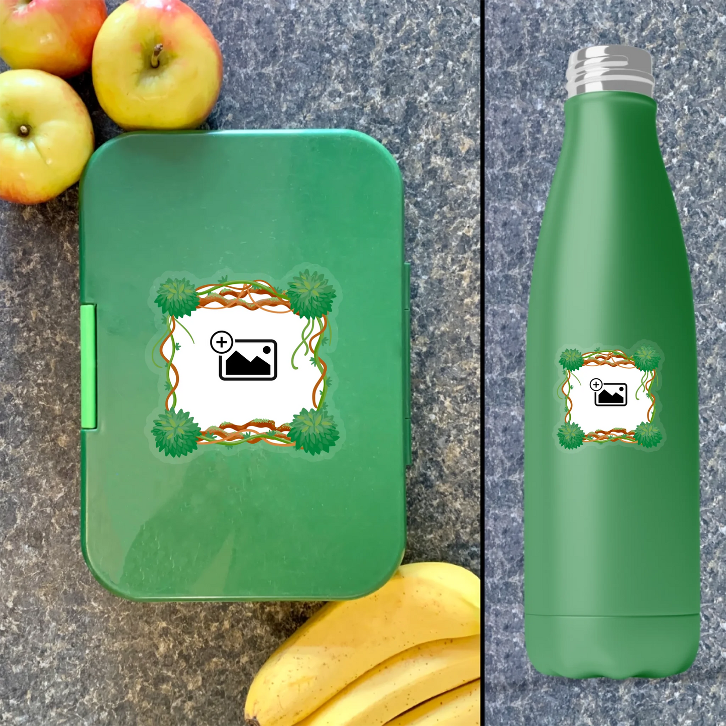 Autocollant Jungle - Carré