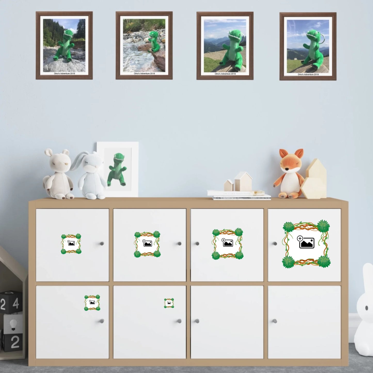Jungle Sticker - Square - Personalise