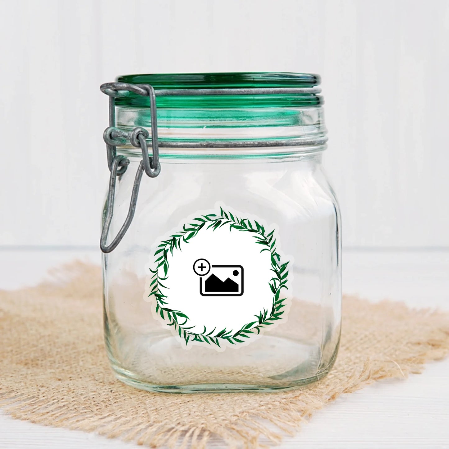 Wreath Sticker - Personalise
