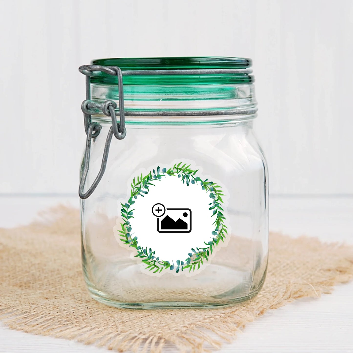 Leafy Sticker - Upload Your Image