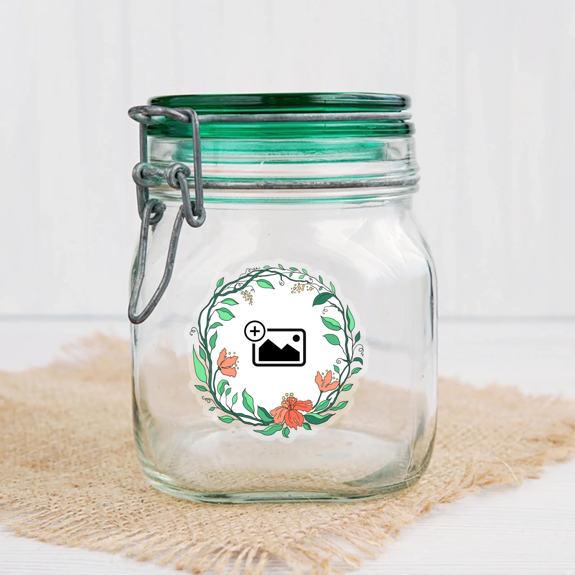 Floral Sticker - Personalise