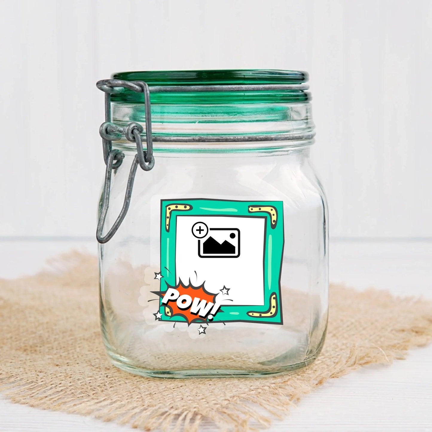 Comic Sticker - Star - Personalise