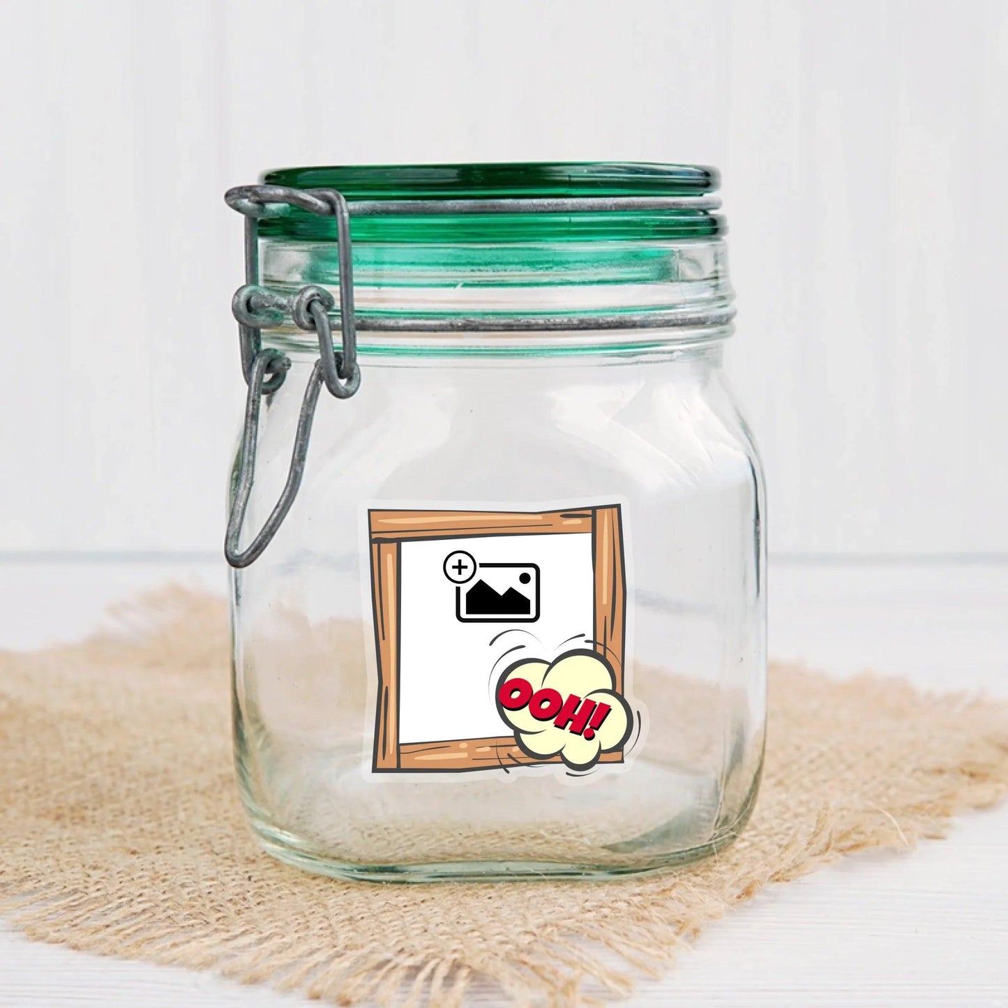 Comic Sticker - Cloud - Personalise