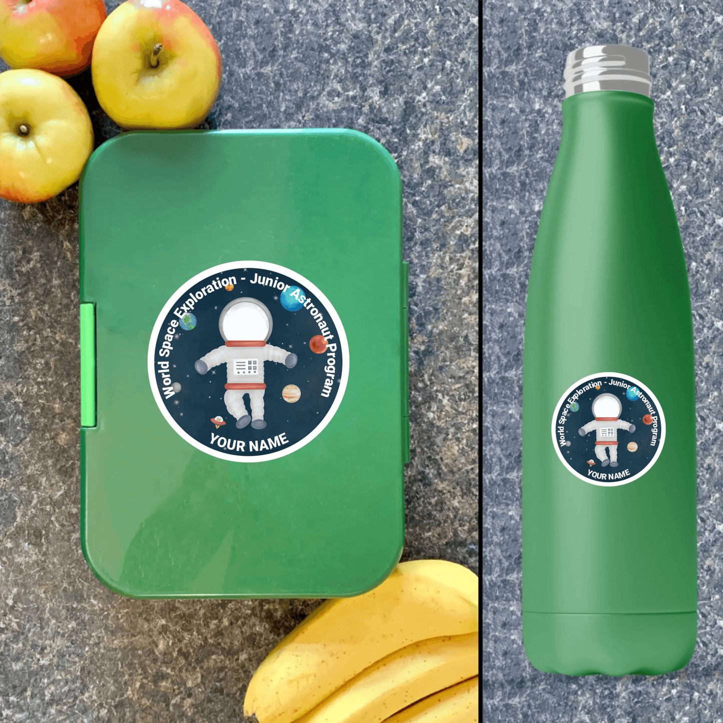 Astronaut Sticker ● ■ - Personalise