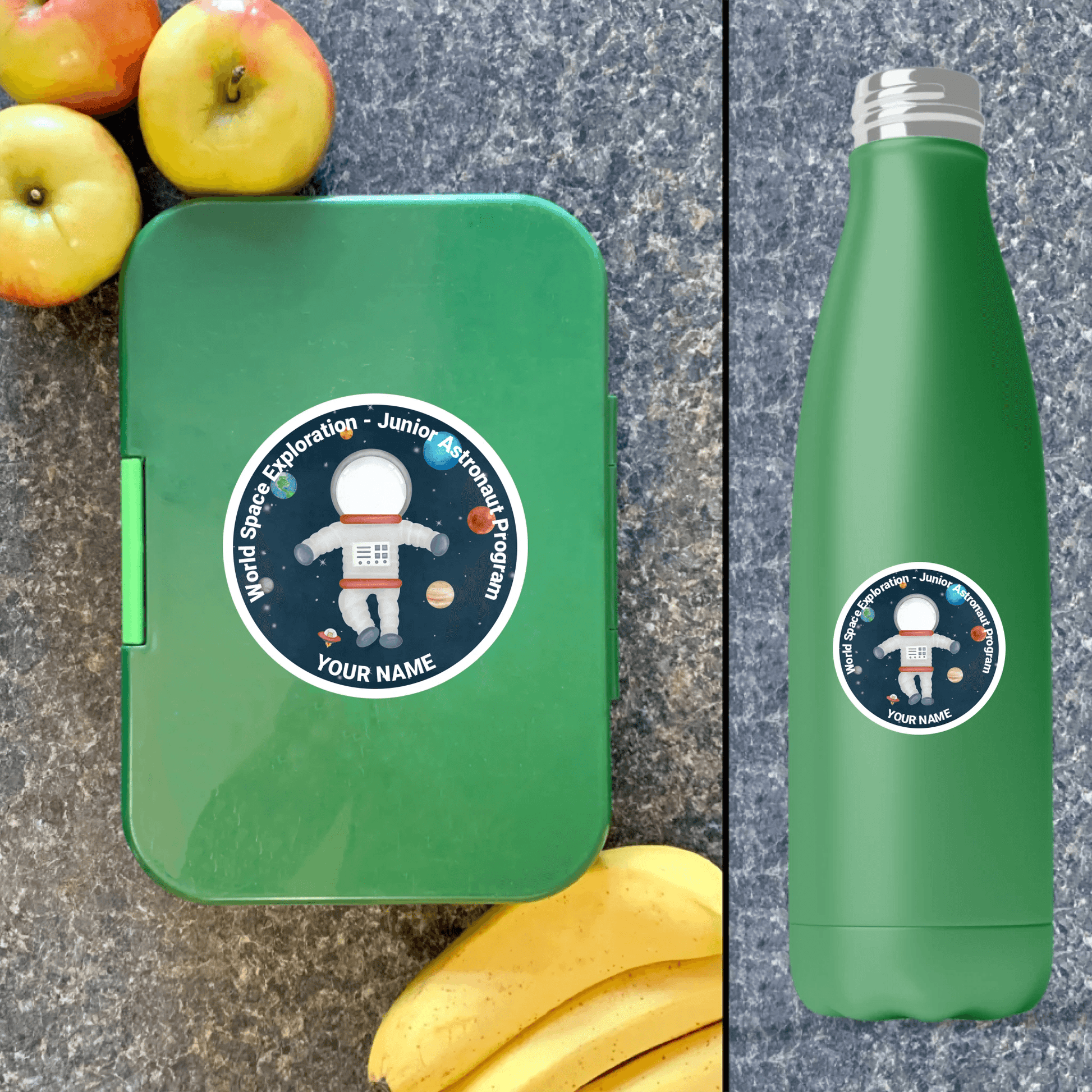 Astronaut Sticker ● ■ - Personalise