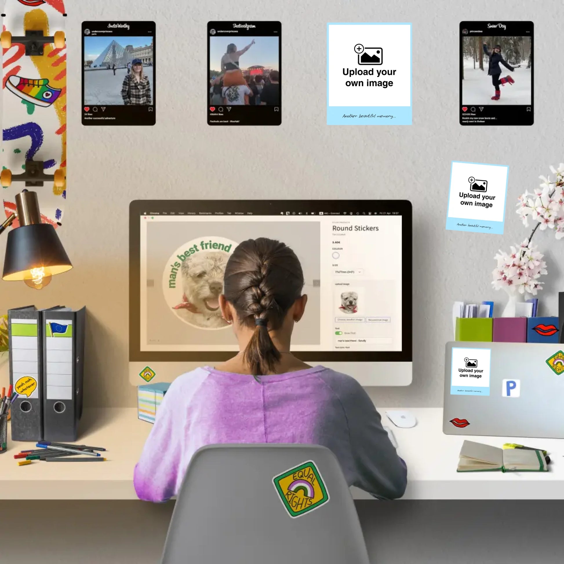 Snapshot Sticker - Personalise