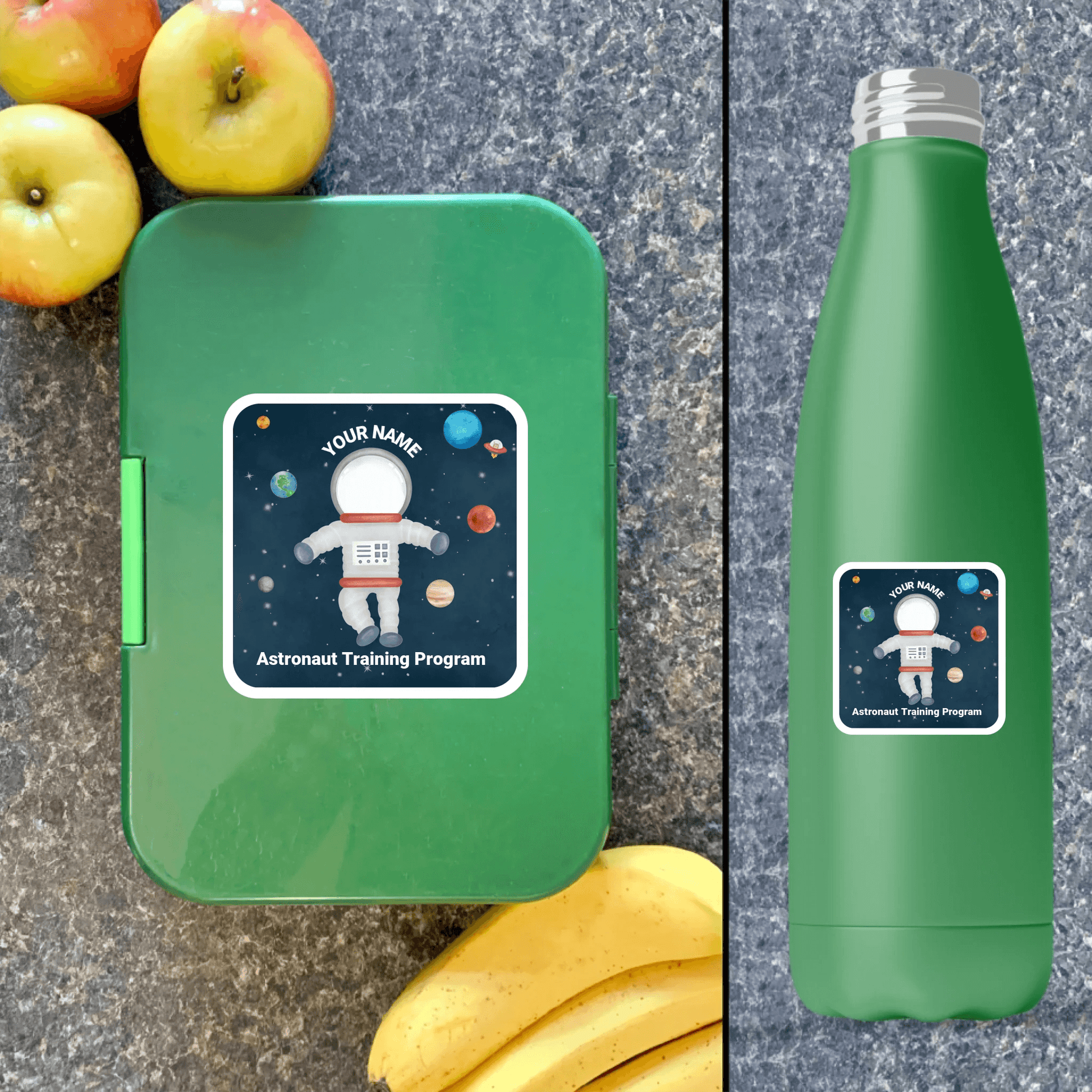 Astronaut Sticker ● ■ - Personalise