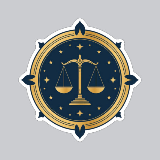 Autocollant esthétique Zodiaque Balance