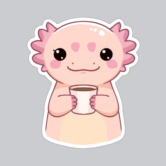 Autocollant Axolotl de soutien émotionnel