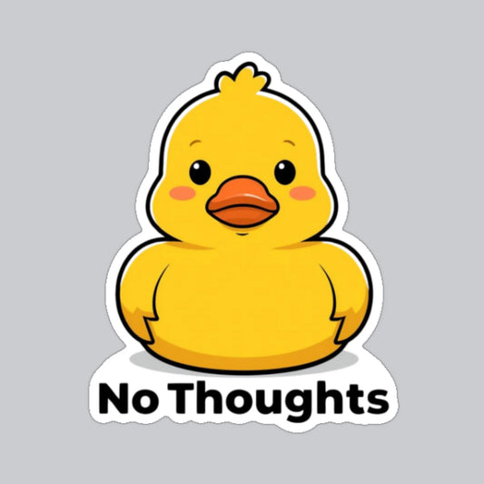 Autocollant Canard Sans Réflexion