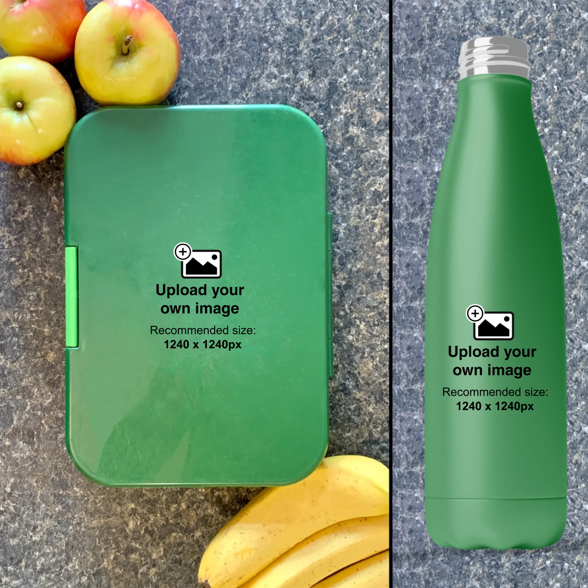 LunchBox&flask MOCKUP