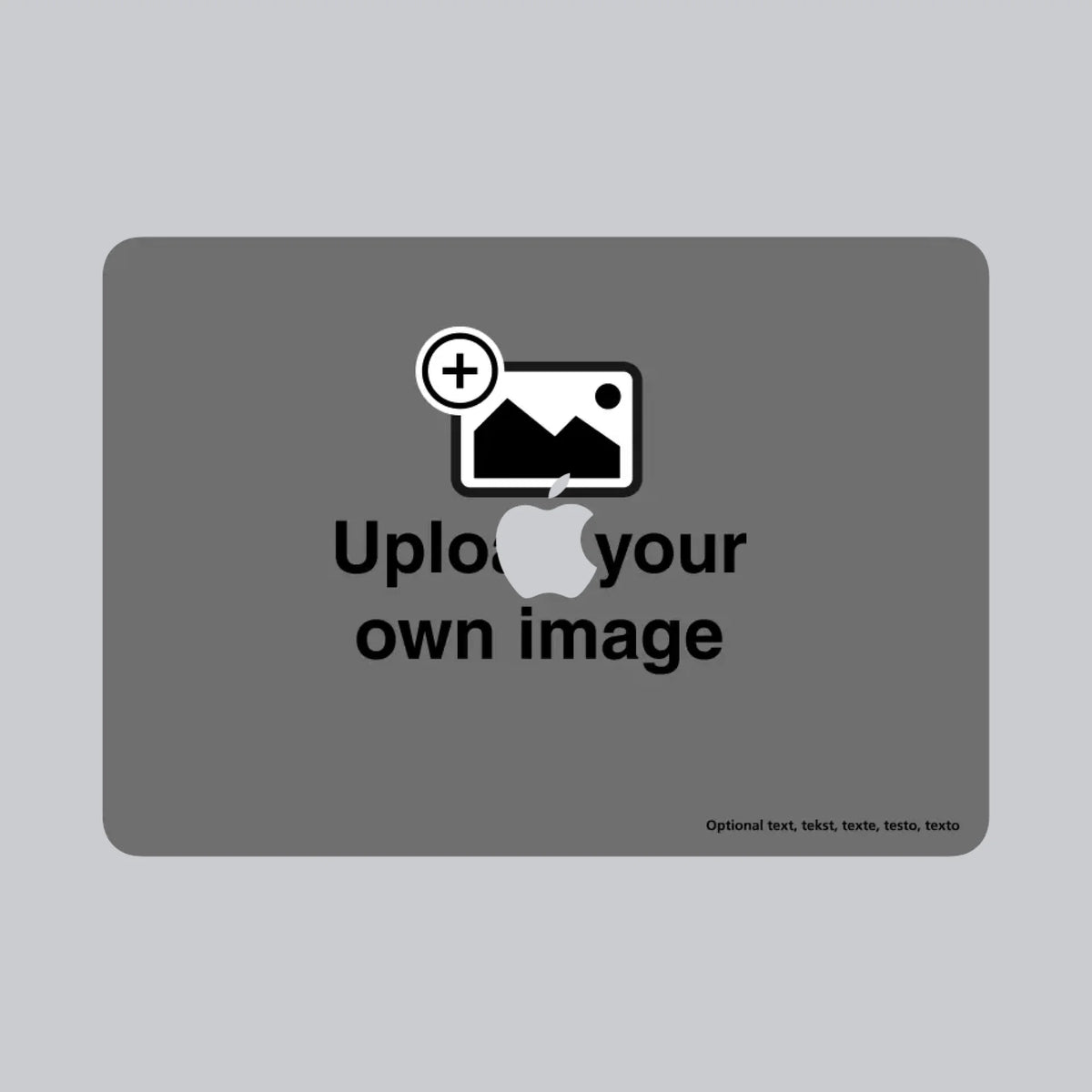 MacBook Pro 13" Retina 2014 (A1502) kompatibler Skin – Eigenes Bild hochladen